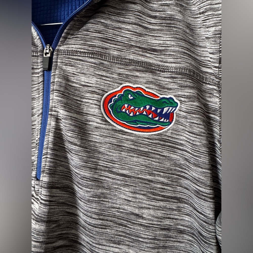 G-III Carl Banks Florida Gators Quarter Zip Pullover L Fleece Sweater 0517 - Picture 3 of 6